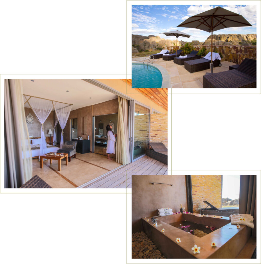 Isalo Rock Lodge ecotourism in madagascar