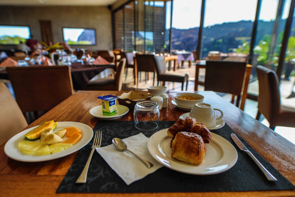 Isalo Rock Lodge breakfast