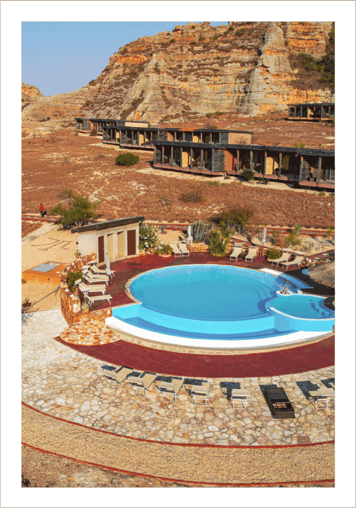 Isalo Rock Lodge pool